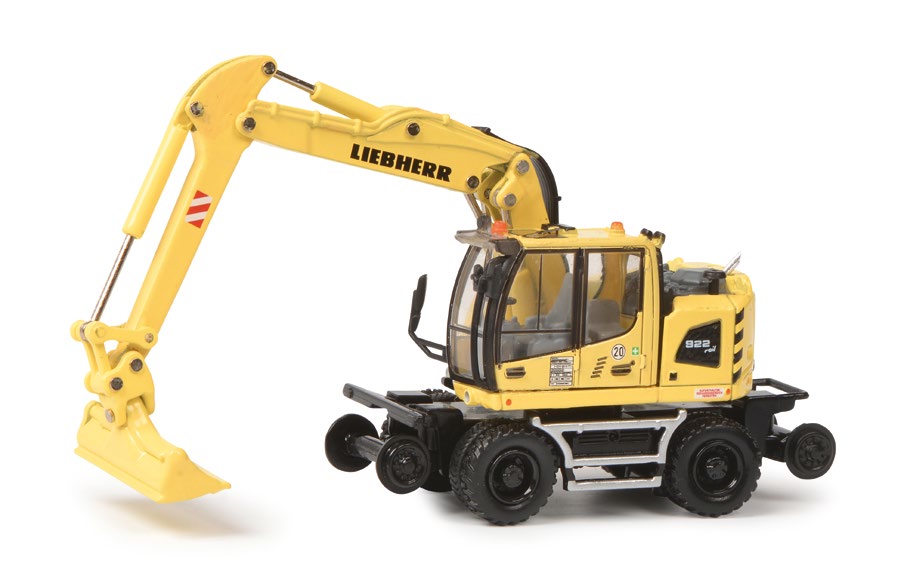 Liebherr A 922 Rail Excavator 1:87